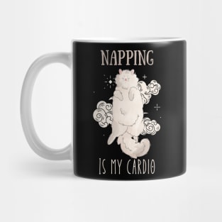 Napping is my cardio - Persian Cat - Gifts for cat lovers Mug